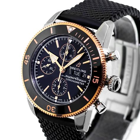 breitling superocean heritage rose gold|breitling superocean heritage 44 price.